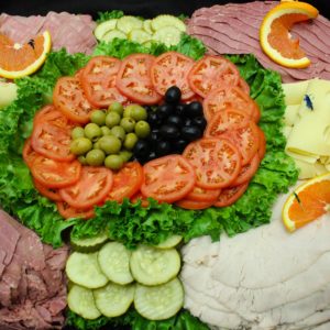Catering- meat and cheese tray from Mrs Marty's Deli in Broomall, PA