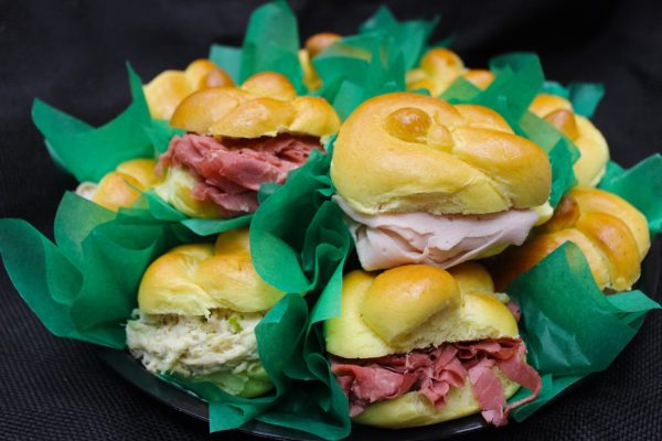 Sandwich tray: catering from Mrs Marty's Deli in Broomall, PA