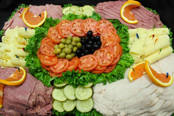 Catering- meat and cheese tray from Mrs Marty's Deli in Broomall, PA